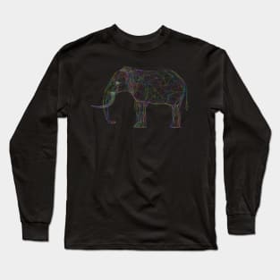 Poly elephant Long Sleeve T-Shirt